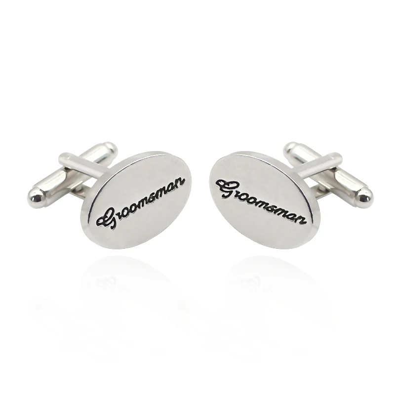High-Quality-Groomsman-Cufflinks-For-Mens-Grooms-Luxury-Man-French-Shirt-Cufflink-Cuff-Links-Tie-Clips