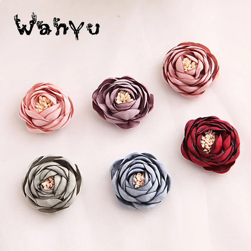 

High quality DIY core flower clothing accessories with factory price