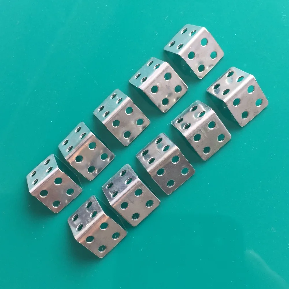 

10pcs K784Y Multi Hole Right Angle Iron Hole Diameter 2.05mm for DIY Model Car Making