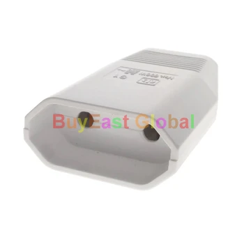 

EU Europlug Cord Extension Power Socket Outlet Max AC 250V 2.5A 600W White Color