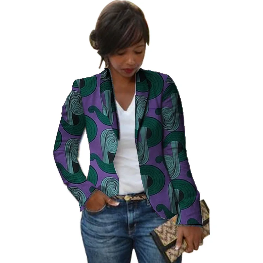 Fashion African print women blazers Shawl Collar design female dashiki blazer for ladies Ankara suit coat in Africa clothing Fashion African print women blazers Shawl Collar design female dashiki blazer for ladies Ankara suit coat in Africa clothing