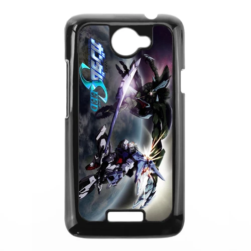 Free Shipping MOBILE SUIT GUNDAM SEED Hard Plastic Cover Customized case For HTC One X |