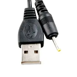 Новый универсальный USB кабель питания 5 В DC баррель USB к разъему 2,5 мм зарядный кабель для PAD P11 0,4