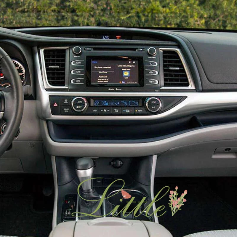 Discount Tesla style 12.1 inch Car No DVD Player GPS Navigation For Toyota Highlander 2014-2018 radio stereo multimedia Touch Screen 0