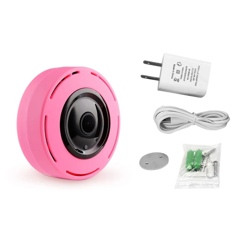 

LESHP Wireless Panoramic Camera 960P HD 360 degrees Mini WIFI Monitoring Camera Device Household P2P Network Camera