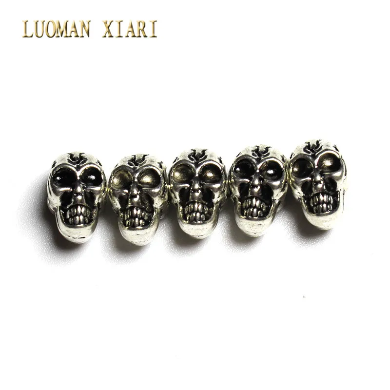 10 шт./20 шт./партия бусины разделители из серебристого сплава|beads charms|alloy beadsspacer beads |