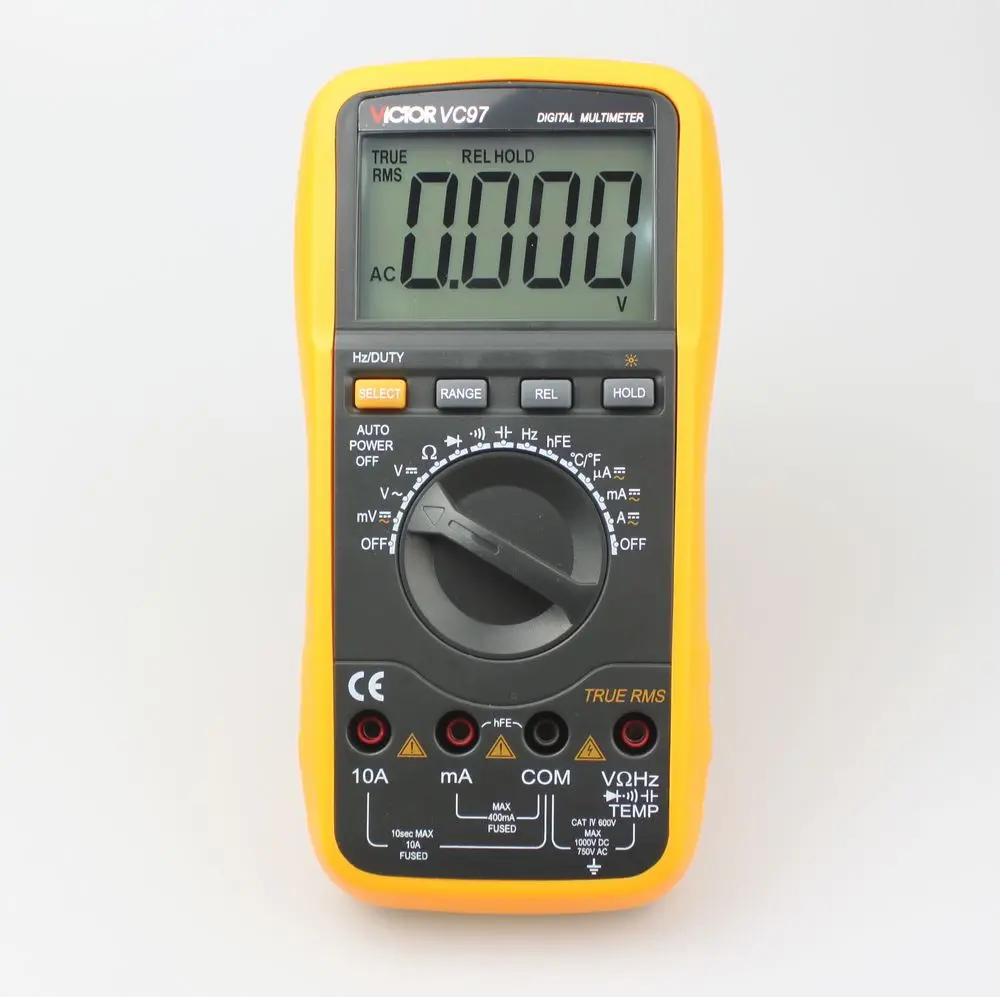 Genuine original Victory VC97 3 3/4 digit digital multimeter Auto range