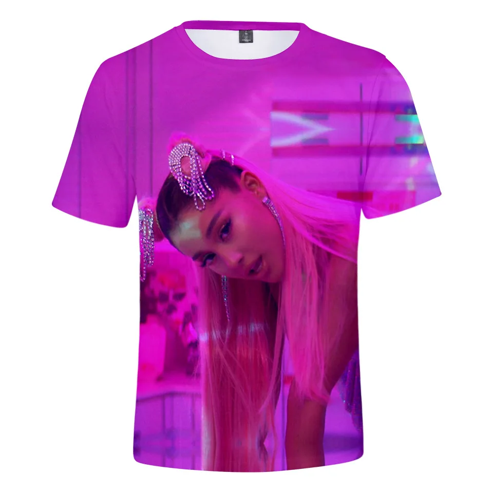 Футболка Ariana Grande 3D женская футболка с подсластителем спасибо следующий