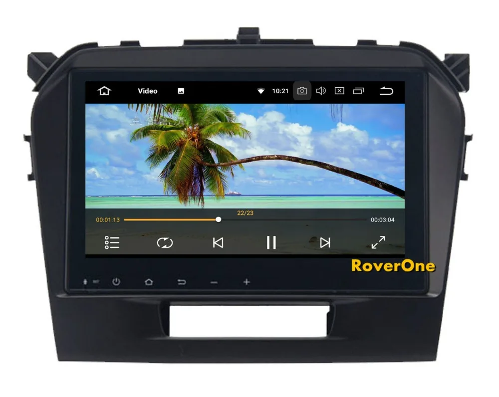 Discount Octa Core Android 9.0 Car Multimedia Player For Suzuki Vitara 2016 2017 Touchscreen Autoradio Bluetooth GPS Navigation Radio 9