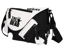 The Walking Dead Messenger Handtasche Tasche, die wird kommen Druck Jungen Mädchen Frauen Animation Schulter Messenger School Book Taschen