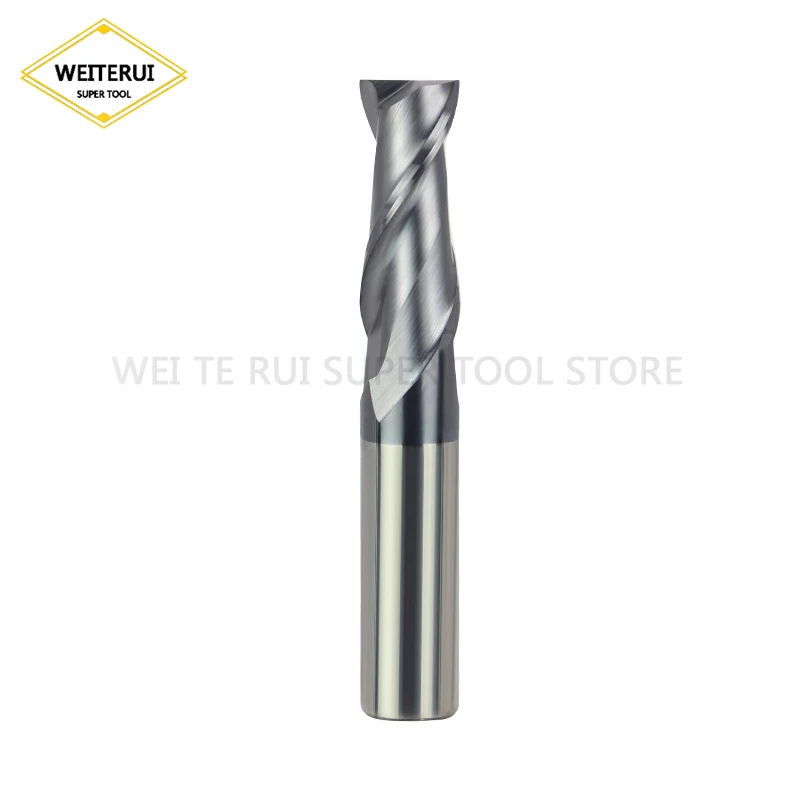 

1PC 2 Flute Cutting HRC50 Endmill Lengthen End Mill 75L 2mm 4mm Machining Tungsten Steel Bit Milling Cutter
