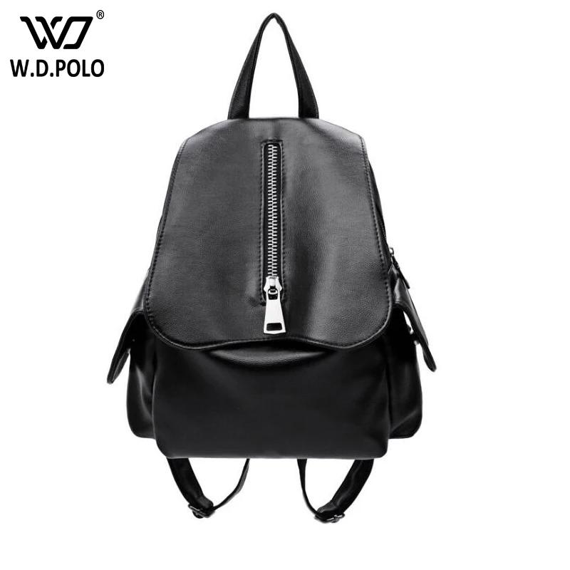 WDPOLO women backpack for teenager girl fashion shoulder bags female