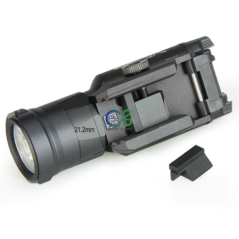  TRIJICON XH35 Light Tactical Flashlight Airsoft Dual Output Ultra-High White LED Brightness Strobe  - 32997659864
