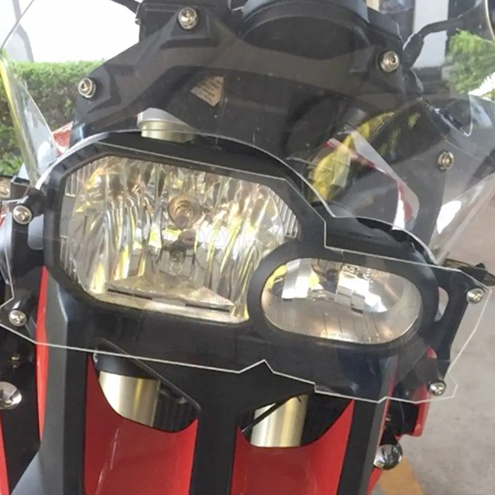 Clear Plastic Headlight Guard Lens Protector For Bmw F800gs F700gs