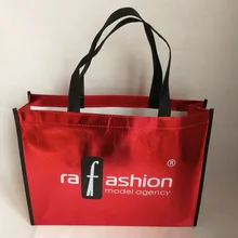 500 шт/партия рекламные многоразовые 7 цветов металлическая ламинация, Нетканые хозяйственные сумки с логотипом напечатанные для одежды