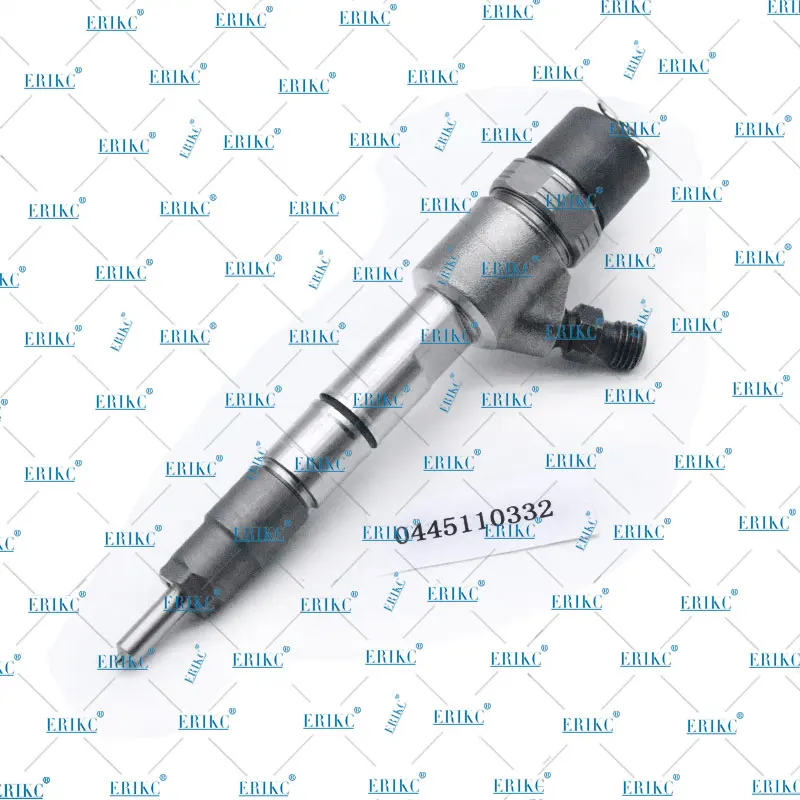 ERIKC 0445110332 Common Rail Инжектор дизельного топлива части 0 445 110 332 Авто топливный инжектор впрыска топлива 0445 110 332 для Защитные чехлы для сидений, сшитые специально для Great Wall 1112100-e05