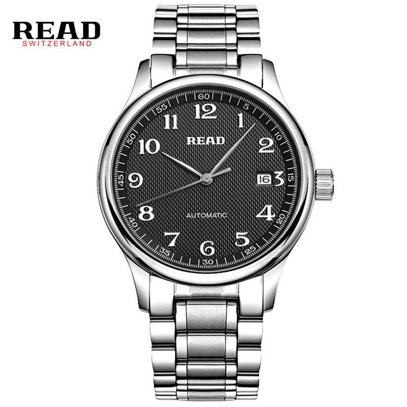 

READ Watch 2019 Luxury Brand Sport Men Automatic Watches Mechanical Military full Steel Stainless Band relojes 8003 sapphire