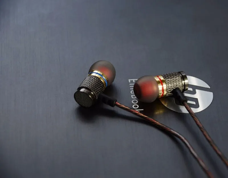 Original KZ ED2 In Ear Earphone DIY  bass Hifi Headset metal earphones earbud with microphone for mobile phone  (17)