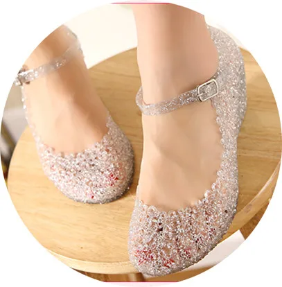 

Womens Wedge Sequin Buckle Sandals Summer Fashion Girls Nest Style Shoes N2