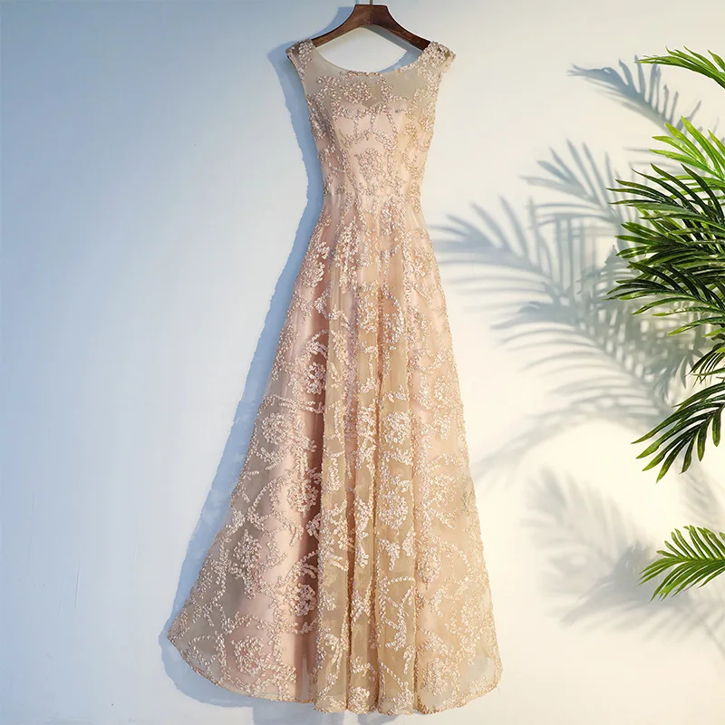 

Sweet Memory Bridesmaid Dress New Fashion Elegant Annual Long Wedding Party Dress Bride Host Dress Sw142