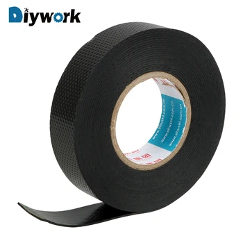 

DIYWORK 1pc Heat-resistant Cable Harness Wiring For Car Auto Adhesive Flannel Fabric Cloth Tape Repair Parts Tool 19mm x15m