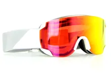 professional ski goggles Double lens anti-fog ski glasses skiing snowboarding snow goggles Ski Mask Red Frame red Lens