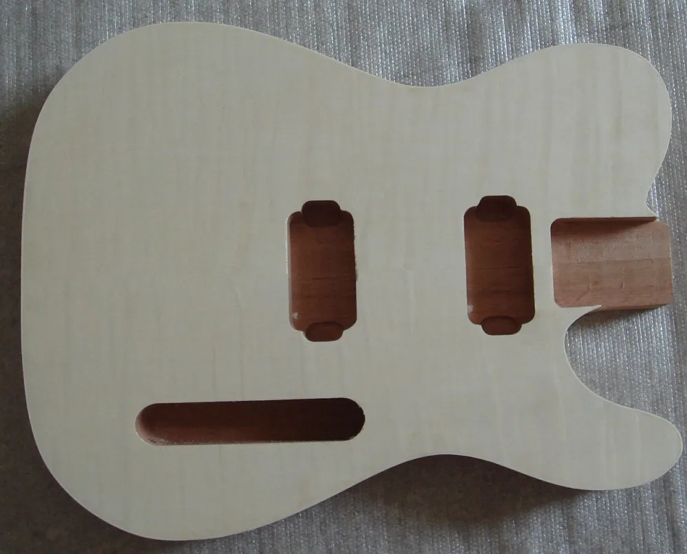 

New finished electric guitar body 1 piece guitar DIY body
