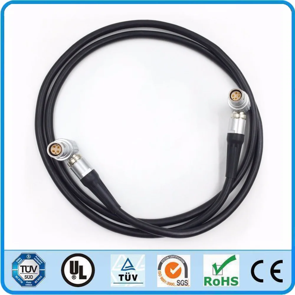 

LEMO Right Angle FHJ 1B 6 pin Female Plug to Right Angle 1B 6pin Connector Power Cable for Red Scarlet & Epic Camera