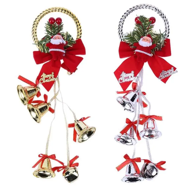Santa Claus Long Bells Hanging Pendant Ornaments Christmas Tree