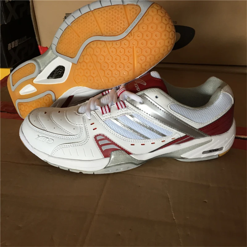 Мужская обувь для настольного тенниса с дышащей сеткой, спортивные кроссовки, устойчивая тренировочная обувь для пинг-понга, D0529