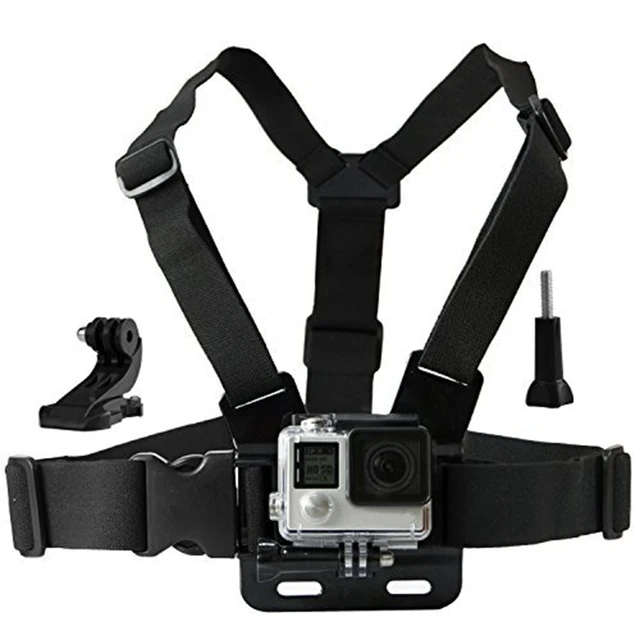 Действий камеры chesty ремешок для gopro hero 5 4 sjcam sj4000 грудь гора упряжь для go pro xiaomi yi sjcam камера спорта 10