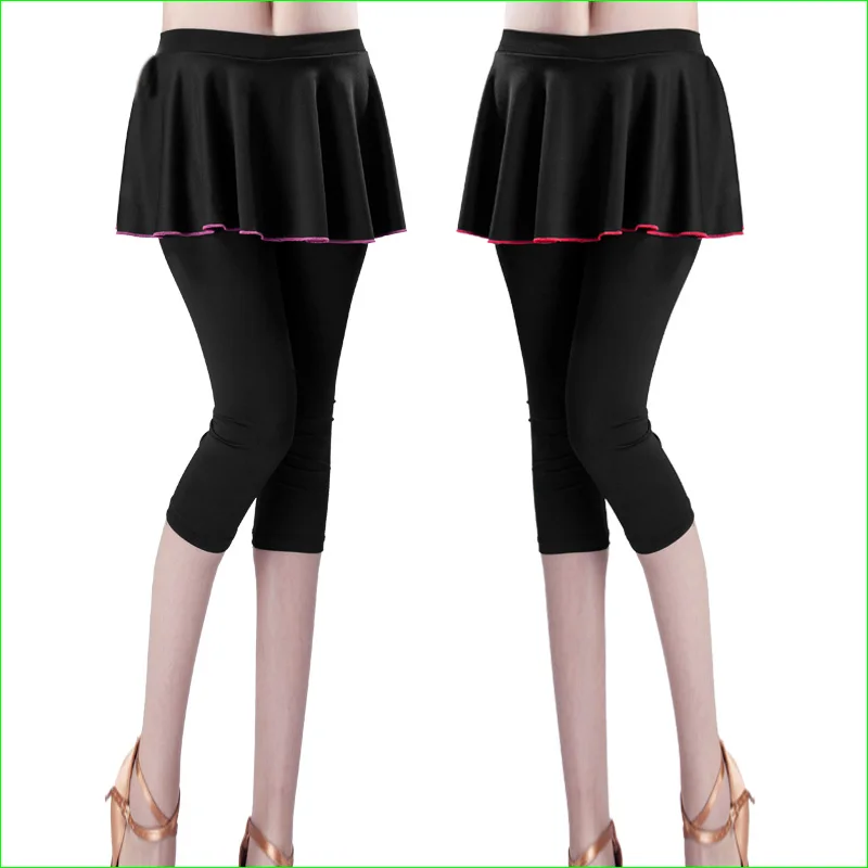 Female Tennis Capri Skirt Running Surfing Skirted Leggings Yoga Dance Pants Tights Women Athletic Skorts Female Tennis Capri Skirt Running Surfing Skirted Leggings Yoga Dance Pants Tights Women Athletic Skorts
