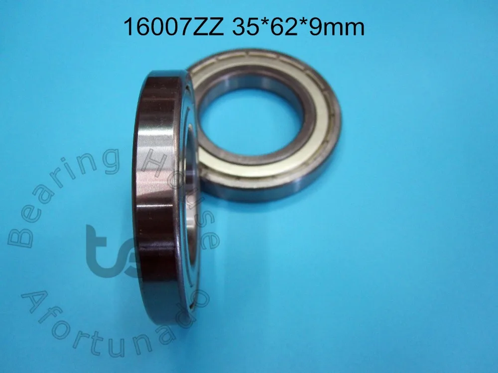 

16007ZZ 1pcs 35*62*9(mm) Bearing free shipping chrome steel Metal Sealed High speed Mechanical equipment parts