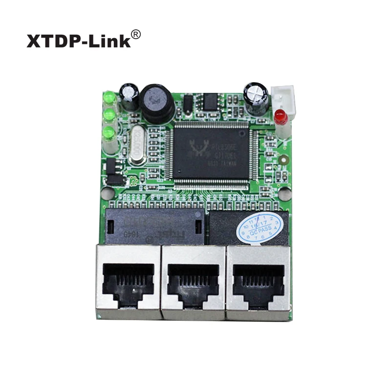 Realtek RTL8306E chipset high performance stock 8pcs/lot 3 port