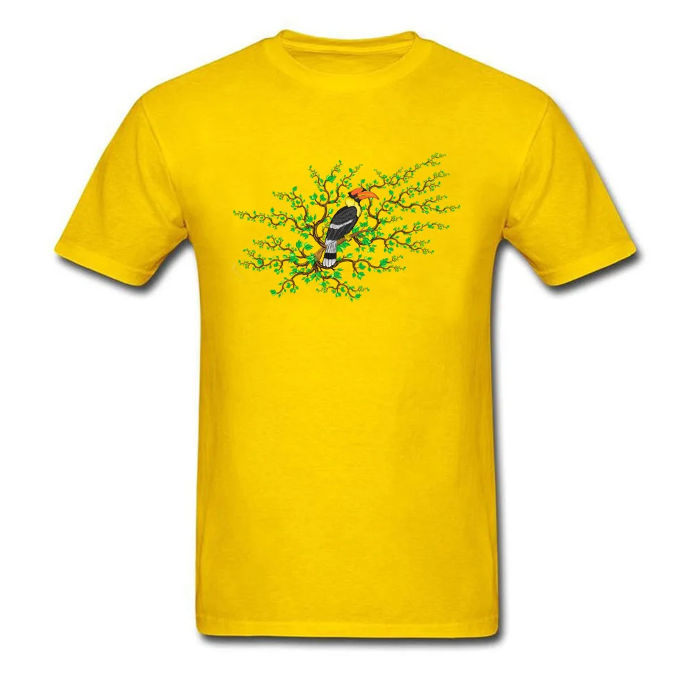guardian of rainforest Crewneck T Shirt Summer Tops Tees Short Sleeve Prevailing 100% Cotton Printed On Tee Shirt Geek Mens guardian of rainforest yellow