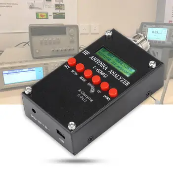 

Mini60 HF ANT SWR High Precision Antenna Analyzer 2.0V pp(Typical) Adjustable