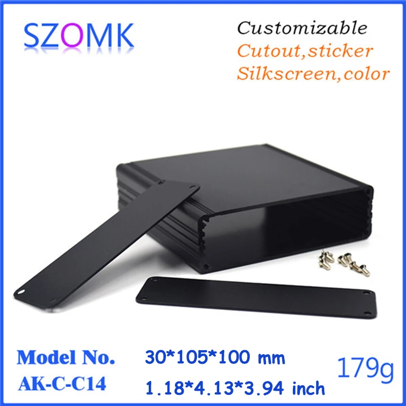 szomk aluminum box for electronic project aluminum extrusion case anodized aluminum enclosure die cast junction ox extruded aluminum project box (3).jpg