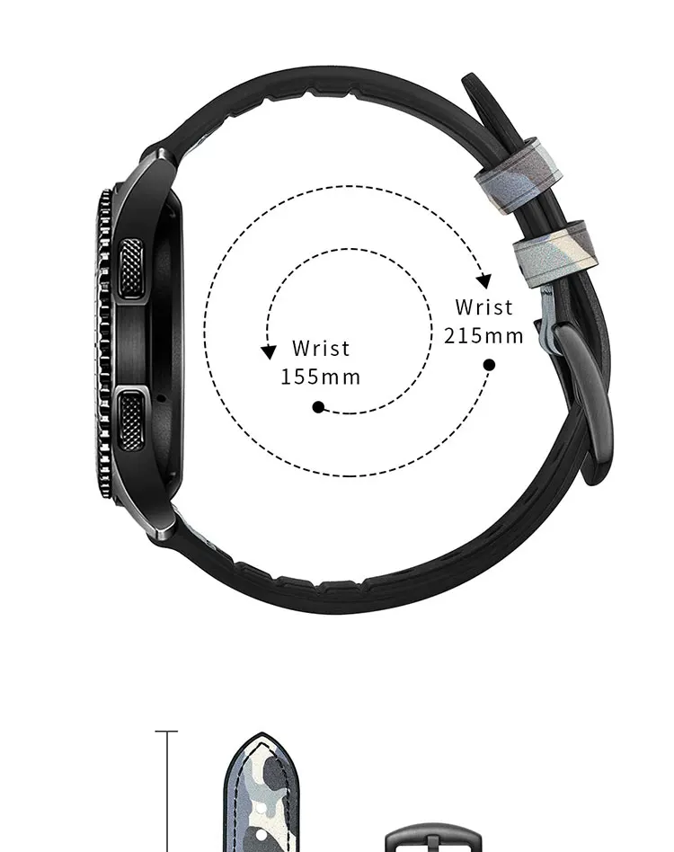 Geuine Leather with silicone wathc band        kol saati   For Apple series  (12)