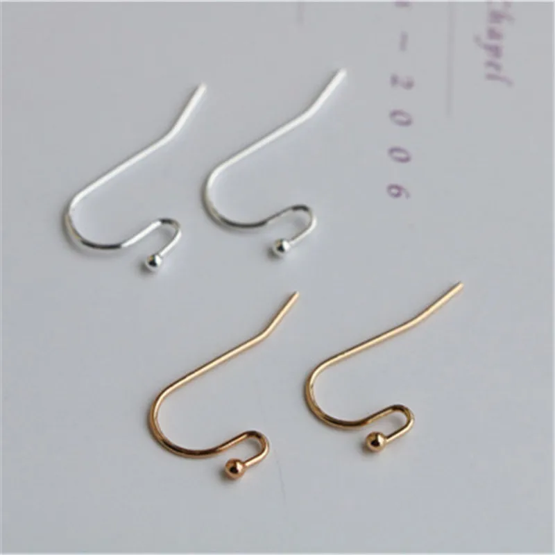 Buy 100pcs/lot Metal Iron Earring Hooks Wires For Diy
