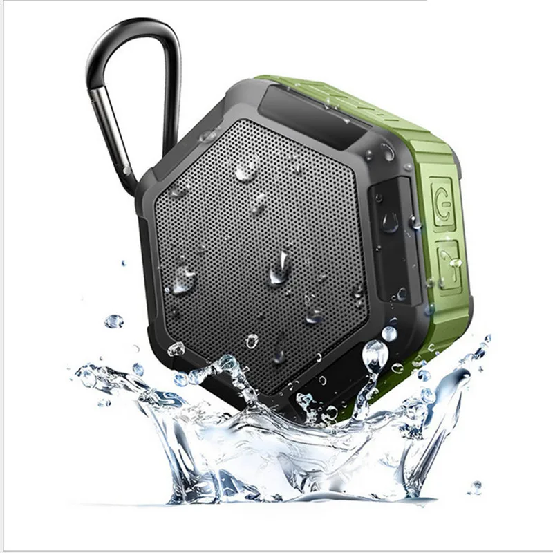 2 Woofer Bluetooth Speaker Sport Outdoor Portable Mini Loud Speaker FM radio USB TF Card for iPhone Xiaomi Samsung Phone Speaker