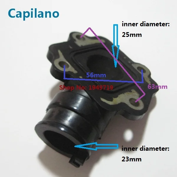 

motorcycle / scooter JOG50 3KJ carburetor intake interface pipe joint manifold for yamaha 50cc JOG 50 fuel system spare parts