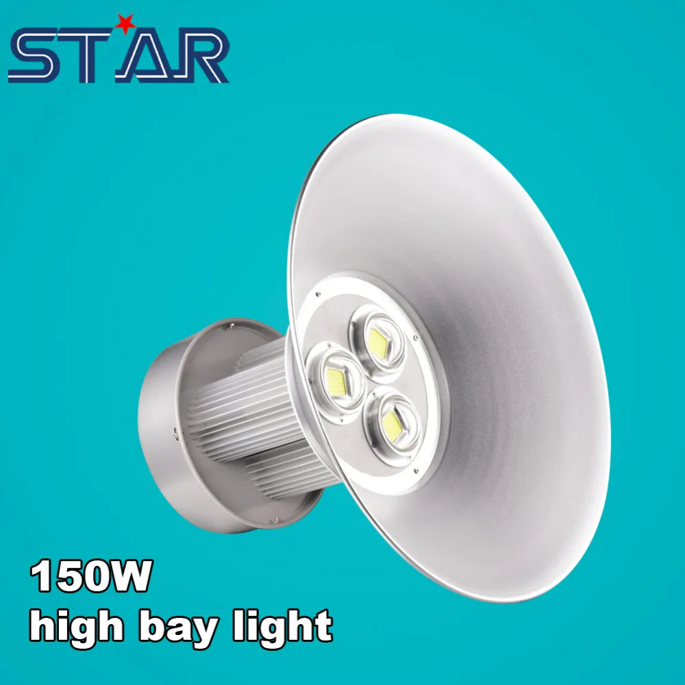150W Integrated LED High Bay Light Factory Warehouse Ceiling Industrial