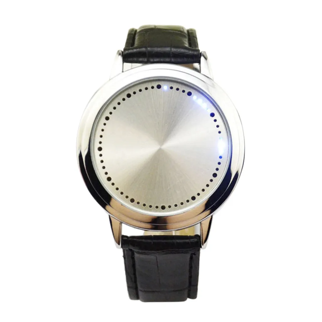 Черные и белые часы Relogio Masculino, уникальные цифровые наручные часы, мужские спортивные часы, светодиодный часы, мужские часы
