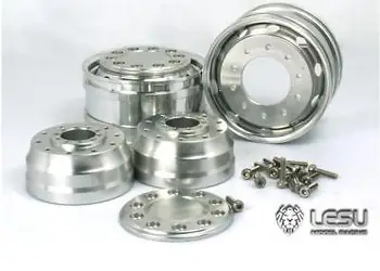 

LESU Metal Hubs Part DIY for 1/14 RC Dumper Tractor Truck Car Model Tmy TH02495