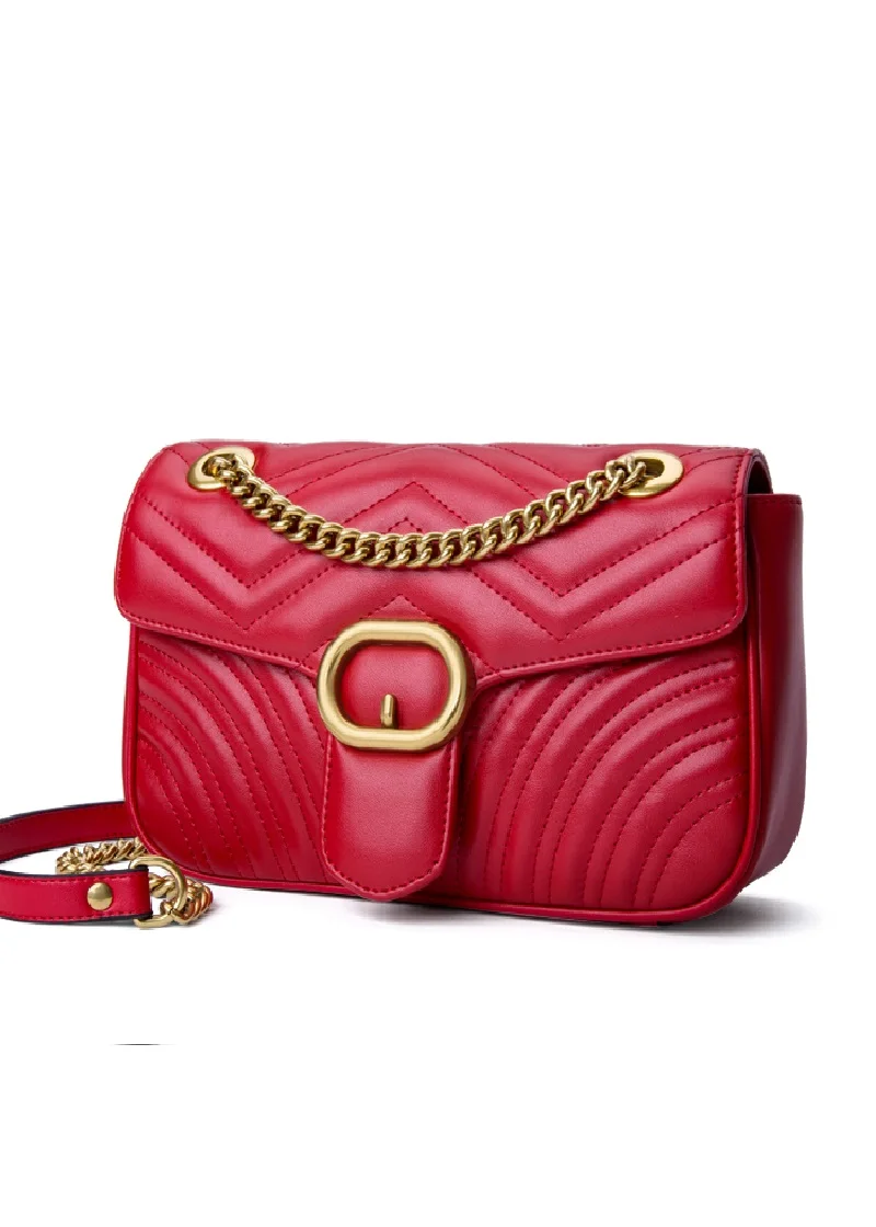 ZOOLER эксклюзивная женская кожаная сумка с бриллиантовым орнаментом, женская сумка-мессенджер, модная кожаная сумка на плечо, сумочка, bolsa feminina# FL200 - Цвет: red