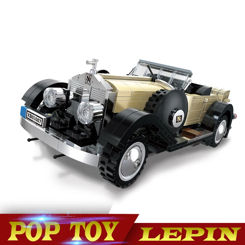 

XingBao 03007 810Pcs Creative MOC Technic Series The Rolls-royce Precious Children Educational Building Blocks Bricks Toys Mode