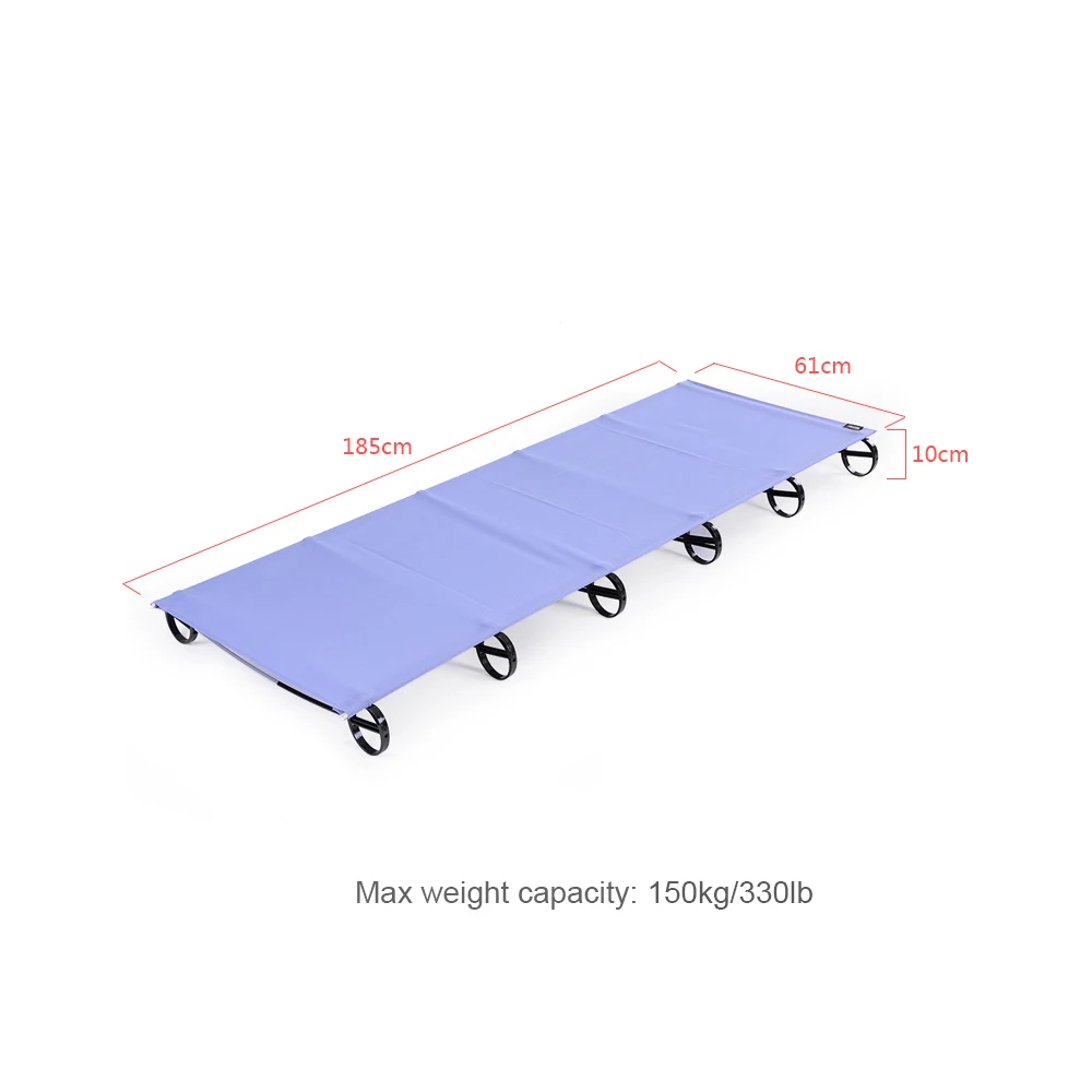 Сверхлегкий походный коврик, кровать, кемпинговая кроватка, влагостойкий приподнятый коврик для кровати, 3 размера, портативный складной с наземной антенной, алюминиевый сплав