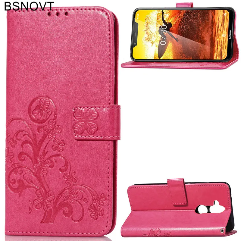 

Phone Case For Nokia 8.1 / X7 Cover Flip Case For Nokia 8.1 Case Silicone Wallet Back Cover Capa Phone Funda For Nokia 8.1 / X7