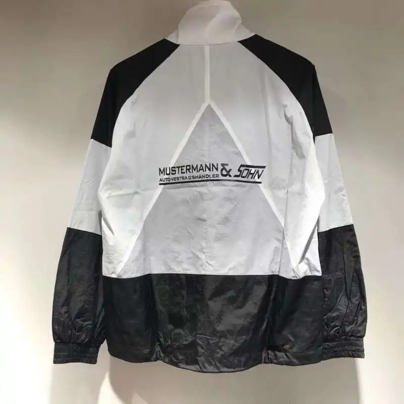 19ss Vetements Stitching Jackets Men Women Suit Windbreaker Coats Sport Jackets Streetwear Vetements Bomber Jackets