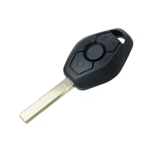 433 315MHZ Replacement Exchanged Remote Car Key Entry Fob Transmitter Uncut Blade For BMW X3 X5